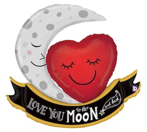I love you the Moon